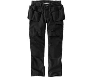 Carhartt Relaxed Straight Steel Rugged Flex Ripstop Double-Front Cargo Pantalón, negro, Talla 34/30