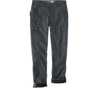 Carhartt Ripstop-Fleece, pantalones de carga W34/L30 male Gris Oscuro (029)