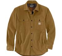Carhartt Rugged Flex Canvas Fleece, camisa/chaqueta textil XXL male Marrón (B33)