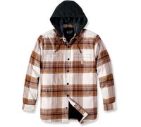 Carhartt Rugged Flex Flannel Fleece, chaqueta textil XL male Marrón Claro/Beige/Negro