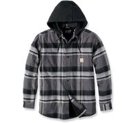 Carhartt Rugged Flex Flannel Fleece, chaqueta textil XL male Negro/Gris