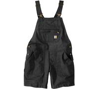 Carhartt Rugged Flex Relaxed Fit Canvas Ladies Peto corto, negro, Talla S