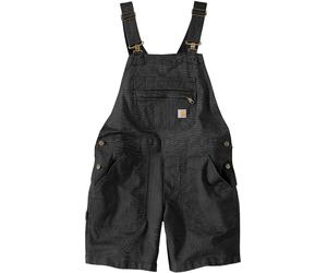 Carhartt Rugged Flex Relaxed Fit Canvas Ladies Peto corto, negro, Talla XS