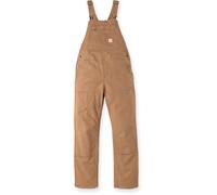 Carhartt Rugged Flex Relaxed Fit Canvas Mono de mujer, marrón, Talla S