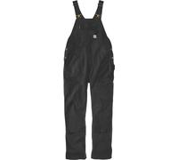 Carhartt Rugged Flex Relaxed Fit Canvas Mono de mujer, negro, Talla L