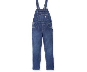 Carhartt Rugged Flex Relaxed Fit Denim Mono de mujer, Blue Stone Wash, Talla S