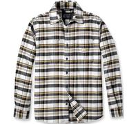 Carhartt Rugged Flex Relaxed Fit Midweight Flannel Long-Sleeve Plaid Camisa, beige, Talla XXL