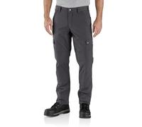 Carhartt Rugged Flex Relaxed Fit Ripstop Cargo Fleece-Lined Work Pant, Pantalones de Trabajo Hombre, Gris (Shadow), 42W / 32L