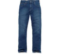 Carhartt Rugged Flex Relaxed Straight Pantalones vaqueros, Azul, Talla 30
