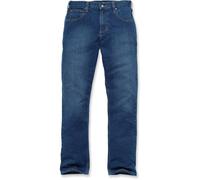 Carhartt Rugged Flex Relaxed Straight Pantalones vaqueros, Azul, Talla 34