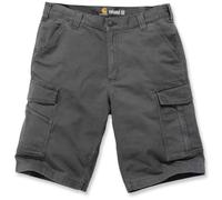 Carhartt Rugged Flex Rigby Cargo Pantalones cortos, negro, tamaño 38 para Hombres