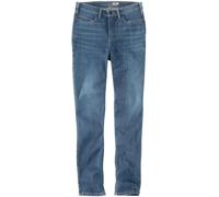 Carhartt Rugged Flex Tapered Jeans para damas, Azul claro, Talla 2