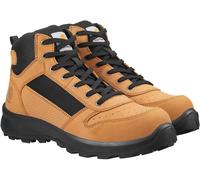 Carhartt Michigan - Bota de seguridad, corte medio, tecnología Rugged Flex, cumple con la normativa S1P Para Hombre, Amarillo trigo, 48