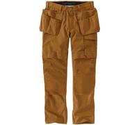 Carhartt Steel Multi-Pocket, pantalones de trabajo W32/L28 male Marrón