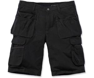 Carhartt Steel Multipocket Pantalones cortos, negro, Talla 30