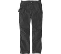 Carhartt Pantalón de trabajo Steel Rugged Utility resistente Negro W34-L32