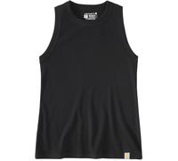 Carhartt Tencel Fiber Series Relaxed Ribbed Camiseta de tirantes de mujer, negro, Talla S