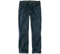 Carhartt, Hombre, Vaquero Con 5 Bolsillos, Ajuste Ligeramente Holgado, Tecnología Rugged Flex®, Azul Superior, W31 / L32