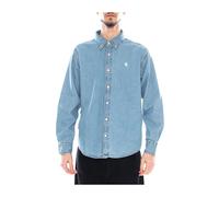 Carhartt Wip - L/S Lucas Shirt - Shirts - Hombre - Azul - M -