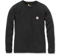Carhartt Workwear Pocket Camisa de manga larga de mujer, negro, Talla L