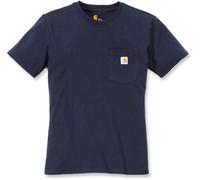 Carhartt - Women's Loose Fit Heavyweight S/S Pocket Cotton - Camiseta de manga corta L navy