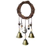 Carillones de viento, Brujas Campanas de viento, Campanas de bruja hechas a mano, Metal Viento Chimes Carillones de viento Al aire libre Colgante Jardín