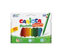 Ceras de Colores Carioca Plastello Caja 24 unidades Colores Surtidos