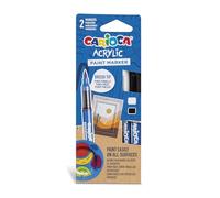 CARIOCA Acrylic - Marcadores de Pintura Acrílica para Madera