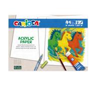 Carioca acrylic pack con 10 hojas a4 para rotuladores y pintura acrili