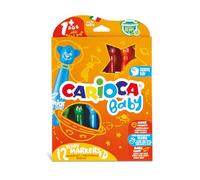 Carioca teddy marker 1+ rotulador extra-grueso multicolor 12 pieza(s)