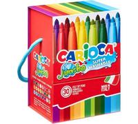 Carioca rotuladores jumbo punta maxi - caja premium con asa de 30 rotu