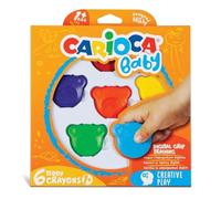 Carioca Crayones Teddy Baby – 6 pz