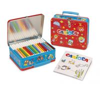 Carioca colección premium - caja metálica con 100 rotuladores joy -