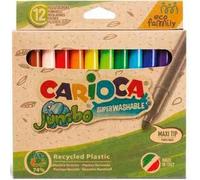 Carioca eco family jumbo rotulador multicolor 12 pieza(s)