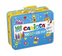 Carioca Rotuladores Colección Premium – caja metálica con 100 rotuladores Joy