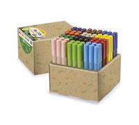 CARIOCA Jumbo Eco - Caja Rotuladores Escolares Granel, 72