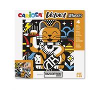 Carioca - láminas de terciopelo colorear, van orton, edición arte, 4