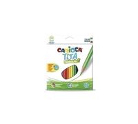 Carioca - LAPICES COLOR CARIOCA TITA TRI. est.24 - Pack de 6 unidades 42787