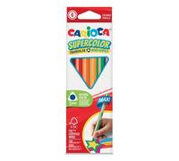 Carioca - lápices de colores gruesos, supercolor maxi, madera fsc, pa