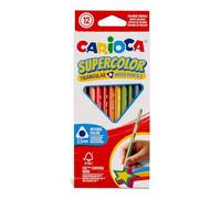 Carioca – Lápices de colores Supercolor – Madera FSC – Caja de 12 unidades