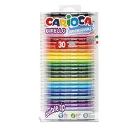 Carioca Rotuladores Birello doble punta fino/medio Multicolor 30 piezas