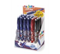 Carioca oops expositor de 24 boligrafos borrables - termo sensible - e