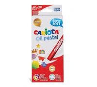 Carioca pack de 12 pasteles al oleo - colores brillantes - lavables -
