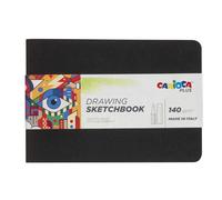Carioca plus bloc de papel para dibujo sketchbook encuadernado a5 20h