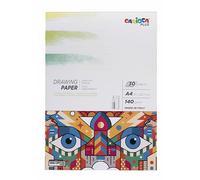Carioca plus bloc de papel para dibujo - bloc de papel grueso de grano
