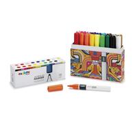 Carioca plus rotulador acrílico - caja premium de 18 rotuladores acr?