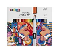 Carioca Prisma Marcadores punta de fibra multicolor 12 piezas