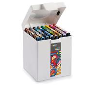 Carioca Plus Sketch Marker Rotulador Doble Punta Caja de 80 Colores Surtidos