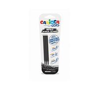 Carioca Recambio de bolígrafo borrable Oops Negro Pack x3