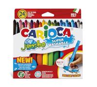 Rotuladores CARIOCA Jumbo, Caja x24 Colores